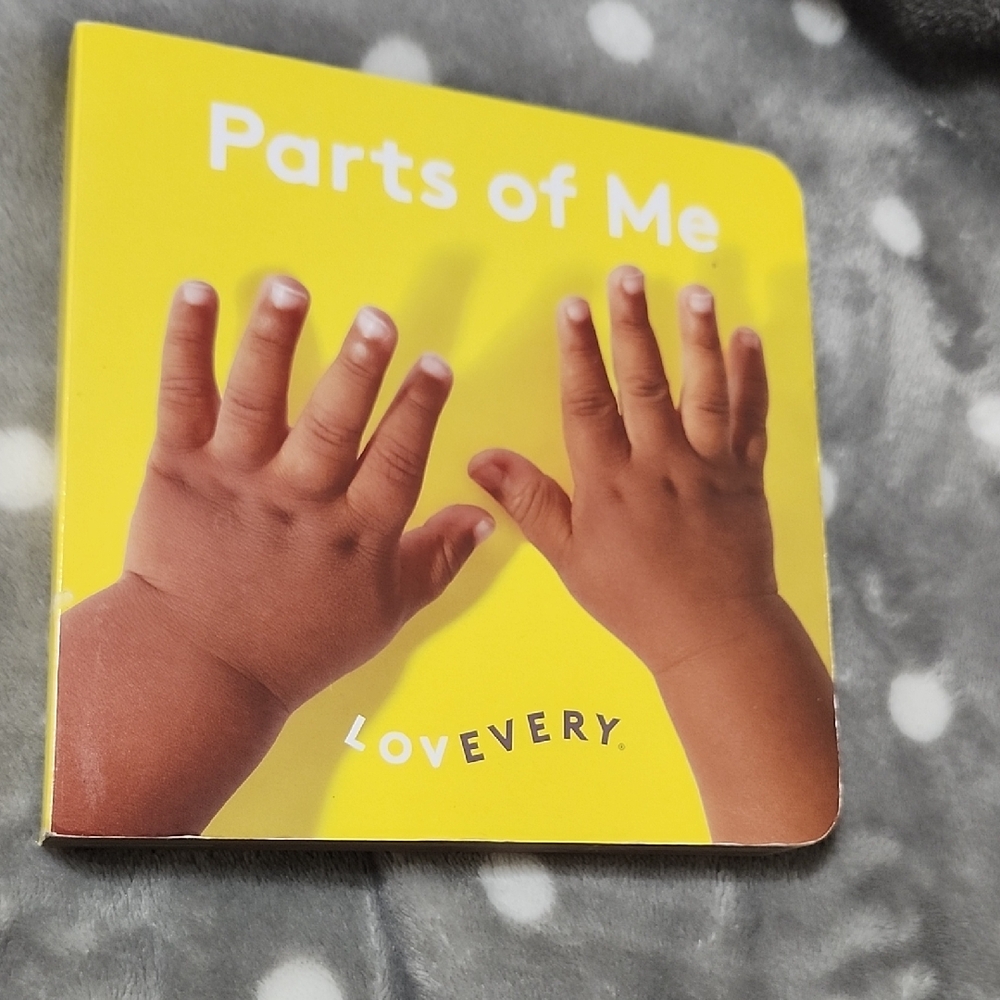 Lovevery Parts of Me Learning Book - Yellow Qty 1